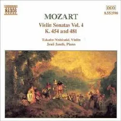 cd wolfgang amadeus mozart - violin sonatas vol. 4 (1999)