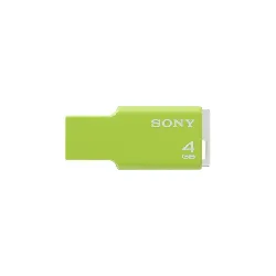 cle usb 4 gb 2.0 sony microvault - verte