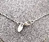 collier + strass goutes argent 925 millième (22 ct) 4,98g