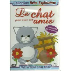 dvd bebe explorateur vol 4 : le chat joue avec ses amis