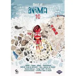 dvd best of anima 10 - dvd