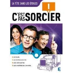 dvd c'est pas sorcier - la tête dans les étoiles