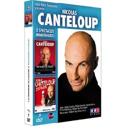 dvd canteloup, nicolas - coffret - deuxième couche + au palais des glaces - pack