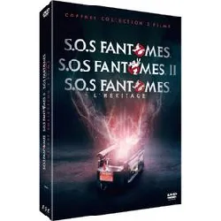 dvd coffret sos fantômes collection 3 films dvd