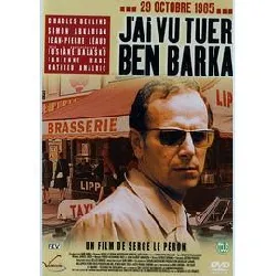 dvd j'ai vu tuer ben barka - single 1 - 1 film