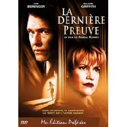 dvd la dernière preuve