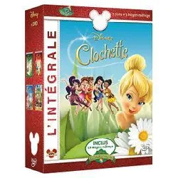 dvd la fée clochette - coffret - l'intégrale - pack