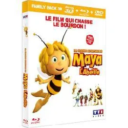 dvd la grande aventure de maya l'abeille blu - ray 3d + blu - ray + dvd