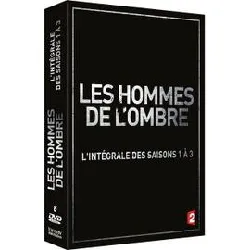 dvd les hommes de l'ombre saisons 1, 2, 3 coffret dvd