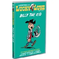 dvd lucky luke - billy the kid, et 4 autres histoires