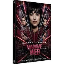 dvd madame web dvd