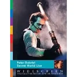 dvd peter gabriel - secret world live - zone 0