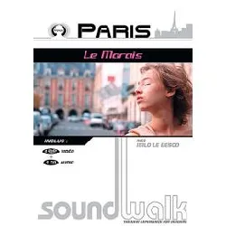 dvd soundwalk - paris - le marais (+cd en français)