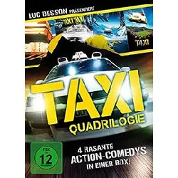 dvd taxi qu4drilogie (slimcases mit wendecover) [import allemand]