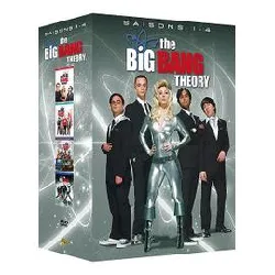 dvd the big bang theory - saisons 1 - 4