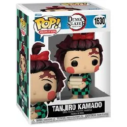 figurine funko! pop - demon slayer: kimetsu no yaiba - tanjiro(kimono) 9 cm