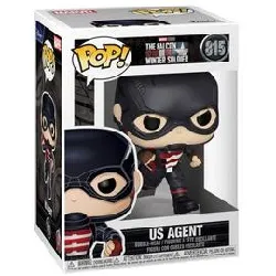 figurine funko! pop - falcon et le soldat de l'hiver n°815 - u.s. agent (51631)