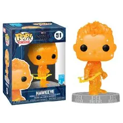 figurine funko! pop - n°51 - infinity saga - hawkeye (or)