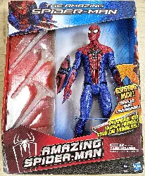 figurine the amazing spider-man - marvel hasbro - figurine qui parle - tirs de missiles  - 24cm