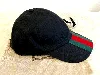 gucci casquette de baseball en toile gg d'origine noire taille m