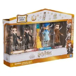 harry potter multipack 4 figurines champions tournoi des 3 sorciers magical minis wizarding world