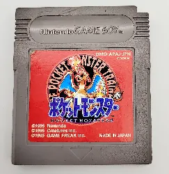 jeu gameboy pokemon pocket monster rouge (import jap)