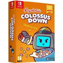 jeu nintendo switch colossus down : destroy 'em up collector edition switch