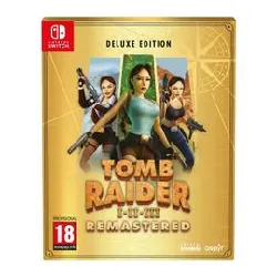 jeu nintendo switch tomb raider i - iii remastered starring lara croft deluxe edition switch