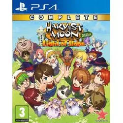 jeu ps4 harvest moon : light of hope - complete special edition ps4