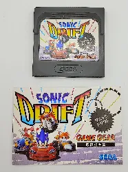 jeu sega game gear sonic drift import jap