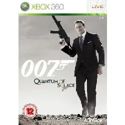 jeu xbox 360 quantum of solace 007