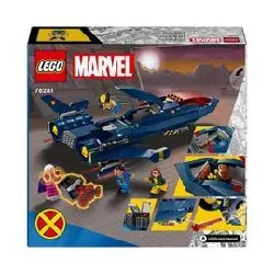 lego marvel - le x - jet des x - men - 76281