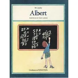 livre albert l'enfance d'einstein