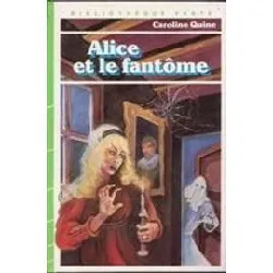 livre alice - alice et le fantôme