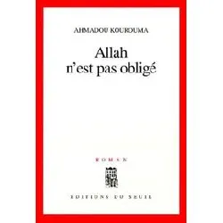 livre allah n'est pas obligé