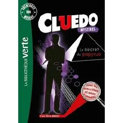 livre aventures sur mesure - cluedo tome 9 - le secret du papyrus