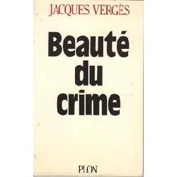 livre beauté du crime