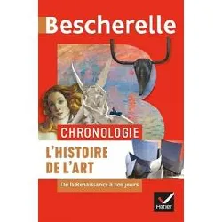 livre bescherelle - chronologie de l'histoire de l'art