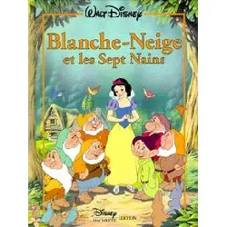 livre blanche - neige et les sept nains