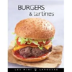 livre burgers & tartines