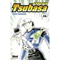 livre captain tsubasa - olive et tom - tome 34