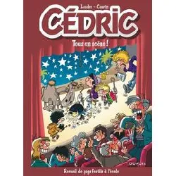 livre cédric best of - tome 7 - tous en scène !