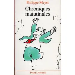 livre chroniques matutinales