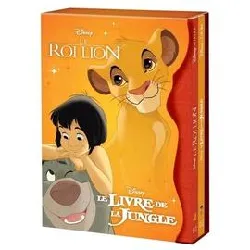 livre coffret disney cinéma - coffret en 2 volumes : le roi lion - le de la jungle