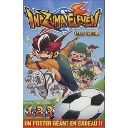 livre coffret inazuma eleven (tome 1 à tome 3 + poster)