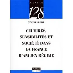 livre cultures, sensibilités et société dans la france d'ancien régime