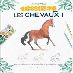 livre dessinez les chevaux !