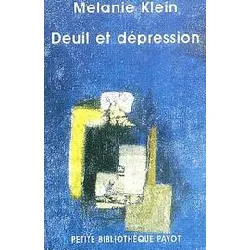 livre deuil et dépression