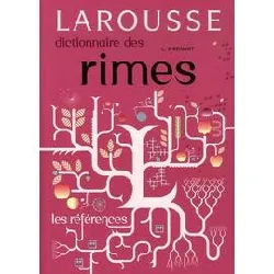 livre dictionnaire des rimes