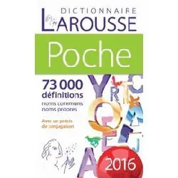 livre dictionnaire larousse de poche